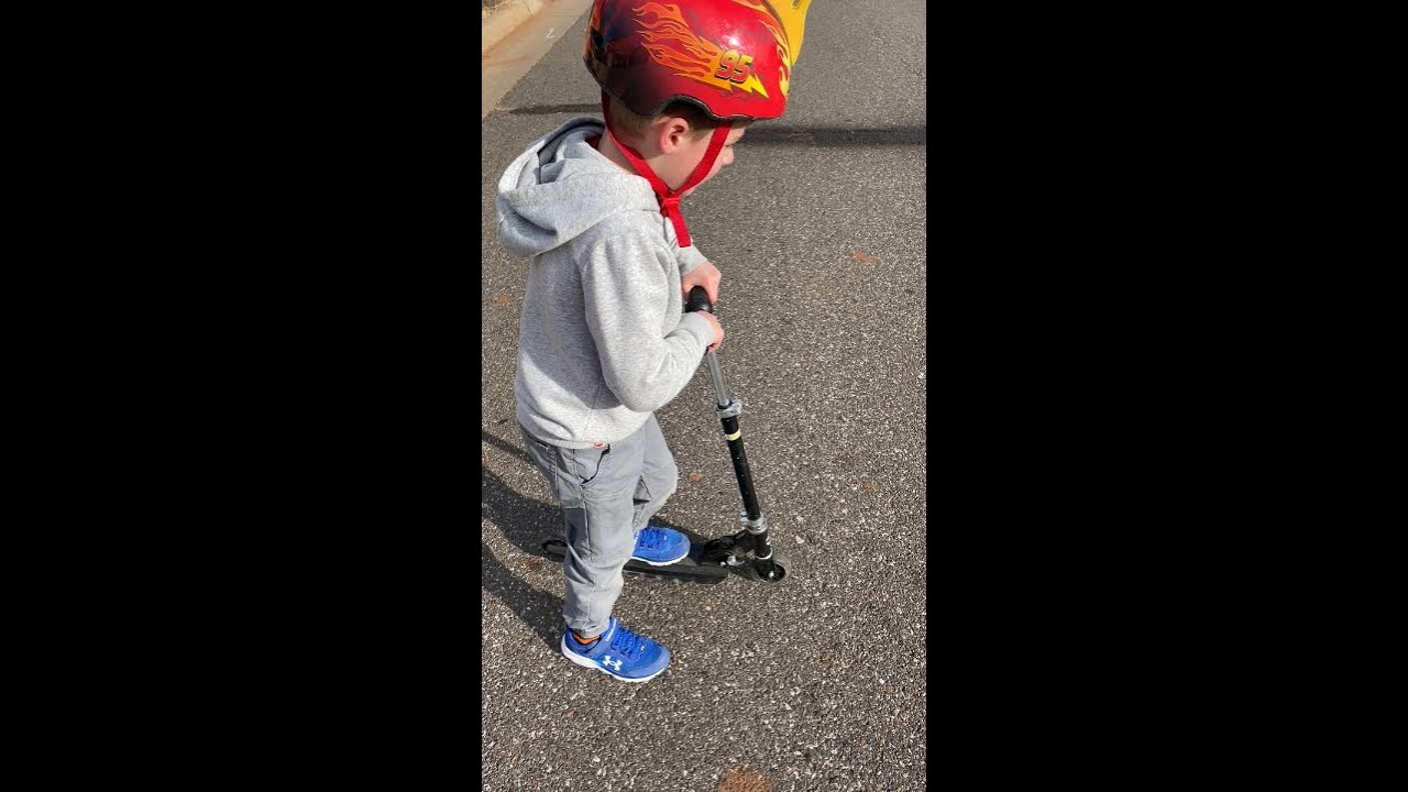 Owen Magical Scooter Fun