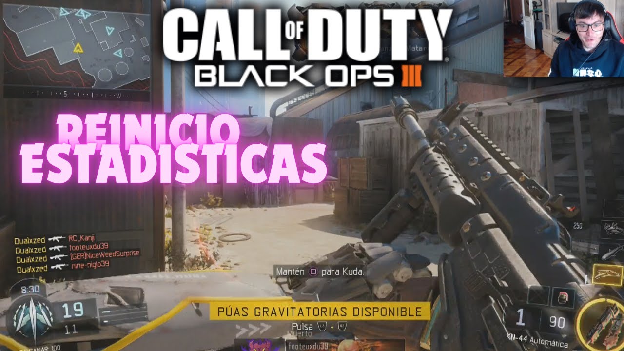 REINICIE MIS ESTADISTICAS en BLACK OPS 3 y ME SACO UN DARK OPS 😱