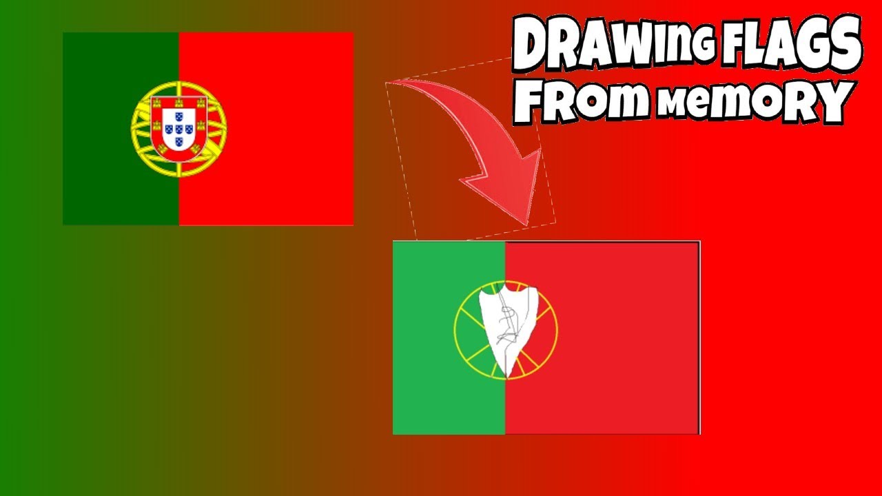 Drawing Flags From Memory - YouTube