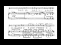 Claude Debussy - 3 Ballades de François Villon (1910) [with score]