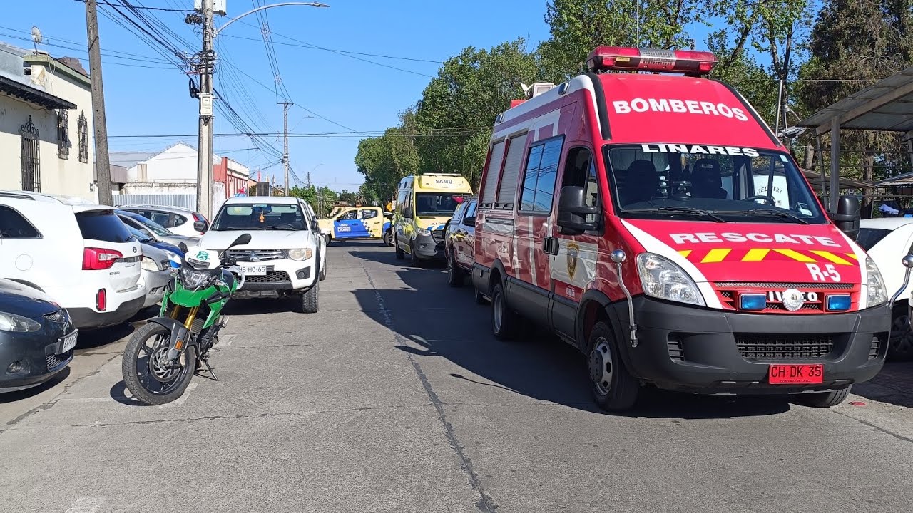 Dos lesionados tras potente sismo en Linares (SIMULACRO) en la cárcel de la comuna 