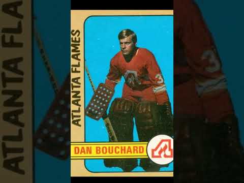 Dan Bouchard Atlanta Flames 1972-73 O-Pee-Chee 203 NHL Hockey Card