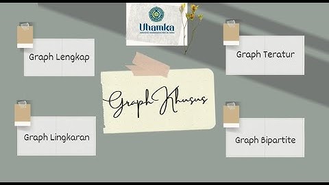 Teori Graph 7A || Graph Khusus || Uhamka