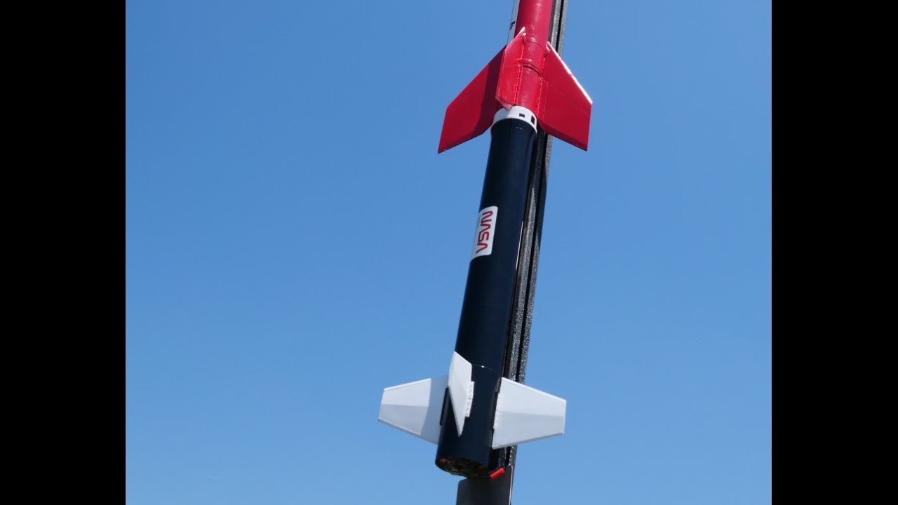 Black Brant 8 scale model at MIR2023 - YouTube