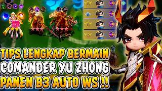 YU ZHONG JADI KUAT BEGINI 😱 - Tips BERMAIN Commander Yu Zhong Di Season 6 - Magic Chess Go Go