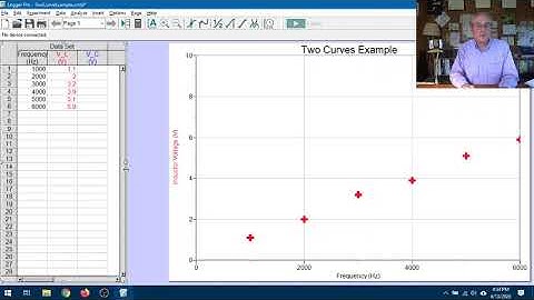 10.07. Logger Pro - Two Curves