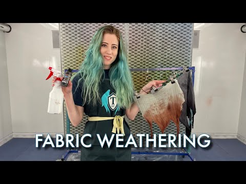 Fabric Weathering with Tiffany Gordon Cosplay using Candy Colors