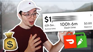 100 HOUR WEEK DOORDASH! (+ Instacart) - How much did we make? screenshot 5