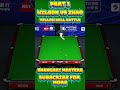 Wilson vs Zhao – Intense Yellow Ball Battle! 💛 | Unbelievable Snooker Drama #shorts