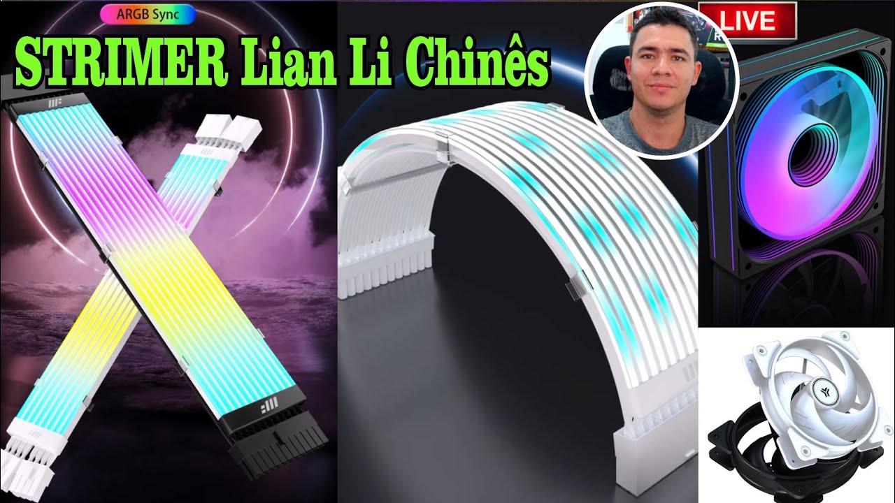 🔴Novo STRIMER chinês METALFISH baratinho + Novas FANS