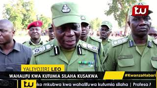 IGP SIRRO ARRIVES IN KIGOMA FOLLOWING POLICE KILLINGS AND ISSUES A STATEMENT TO CITIZENS