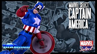Diamond Select Marvel Select Captain America Figure | @TheReviewSpot