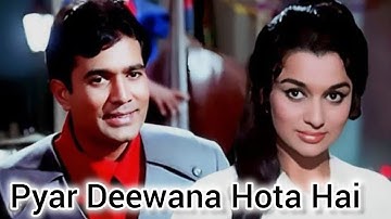Pyar Deewana Hota Hai |Kati Patang |Kishore Kumar| Rajesh Khanna,Asha Parekh |Cover #song #romantic
