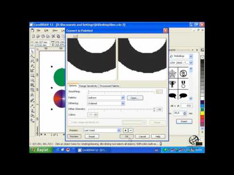 Corel Draw'da Export, Dışarı Aktarmak