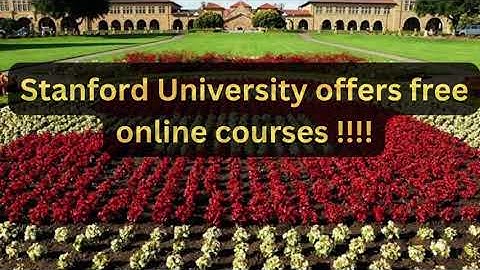 Stanford University offers free online courses #free #stanforduniversity #jobsearch #jobs #course