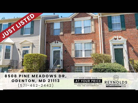 8508 Pine Meadows Drive, Odenton, MD home video tour