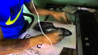 Speed Drawing - Lemmy Kilmister By Ralvan Albuquerque
