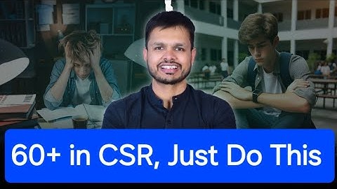60+ Marks in CSR (Open Book Exam) CS Professional Module 1, By Self Study | Stay Tuned | DJC