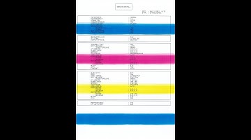 Laser printers: colored horizontal lines that repeats in the printouts