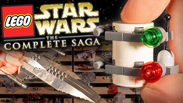 Alle 36 minikits uit Lego Star Wars: The Complete Saga bouwen