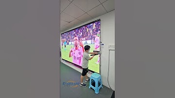 Goal Lionel #messi  connects perfectly with #jordi  Alba for Inter Miami. #leddisplay #eagerled