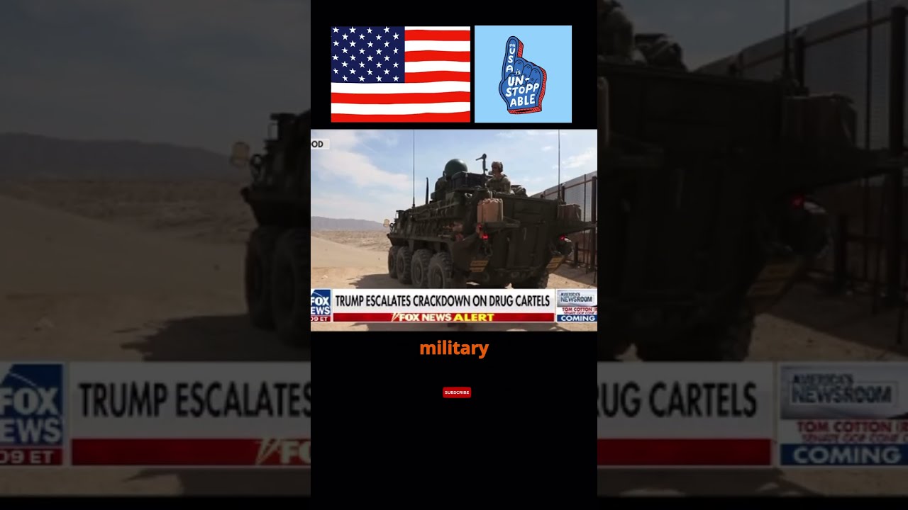 President Trump Authorizes Military Strike Options Against Cartels Fyp News New Youtube