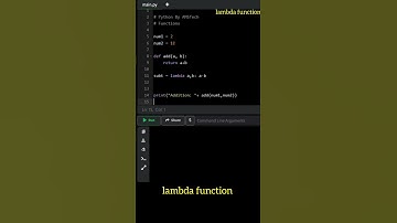 Python lambda function #programming #javascript #python #coding #developer #coder  #coding #shorts