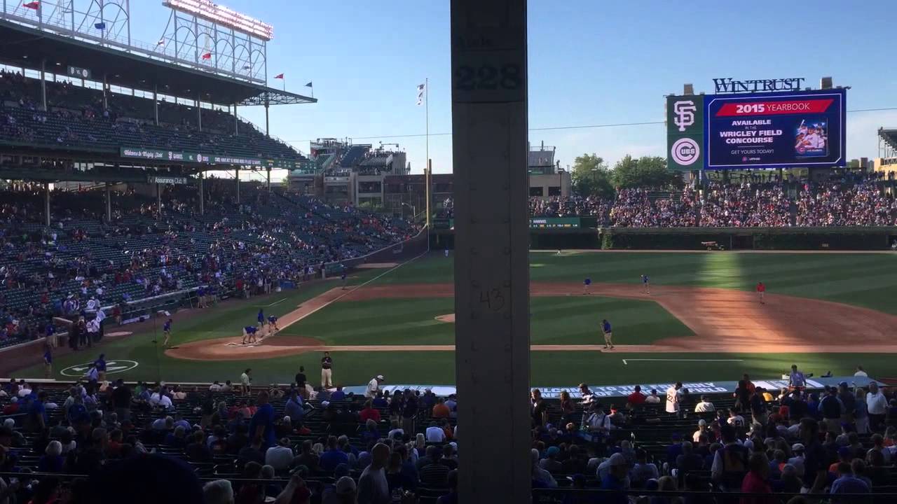 Wrigley Field Obstructed View Seating Chart