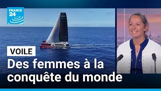Sailing: Alexia Barrier conquers the world with an all-female crew • FRANCE 24