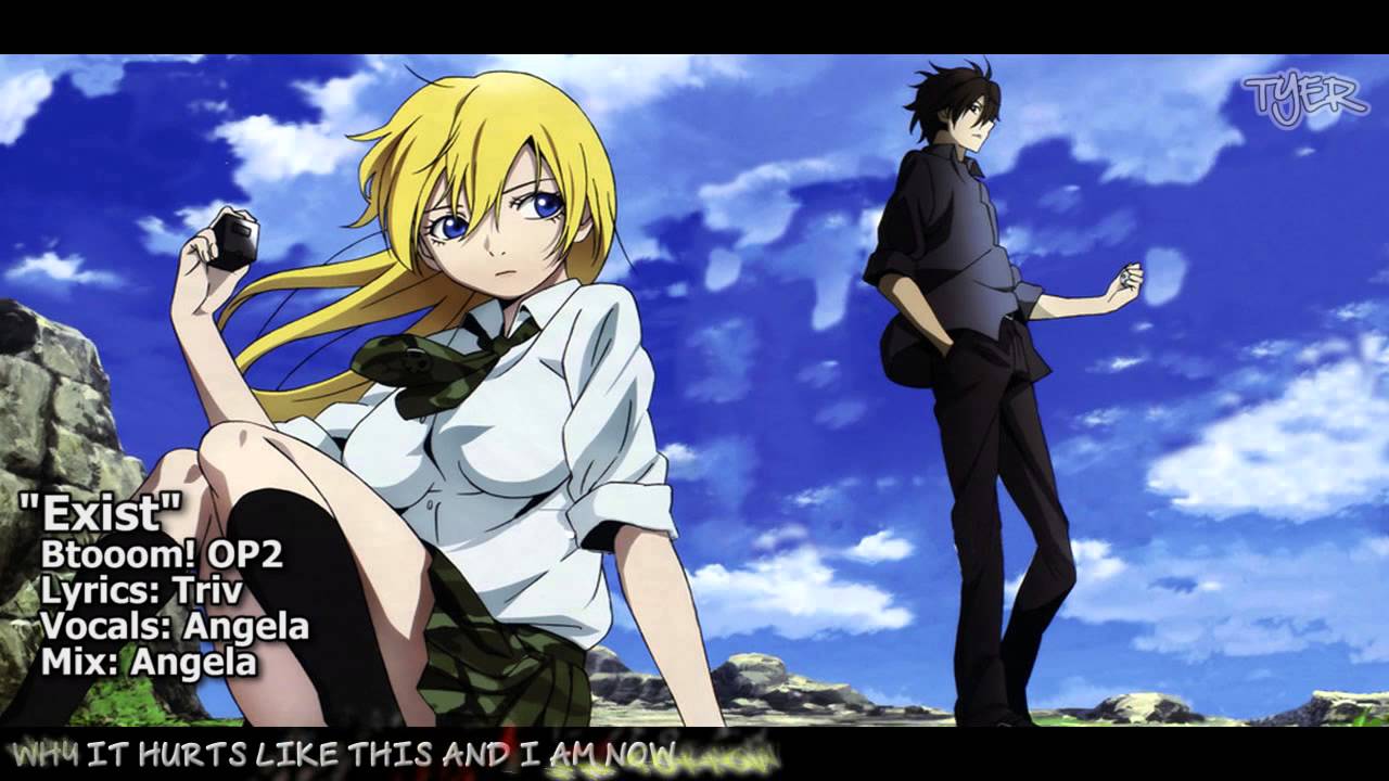 Tyer English Btooom Op2 Exist Feat Angela Youtube