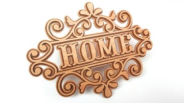 Scroll saw project - Home