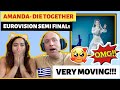 REACTION! Amanda Georgiadi Tenfjord - Die Together - Greece -First Semi-Final - Eurovision 2022🇬🇷