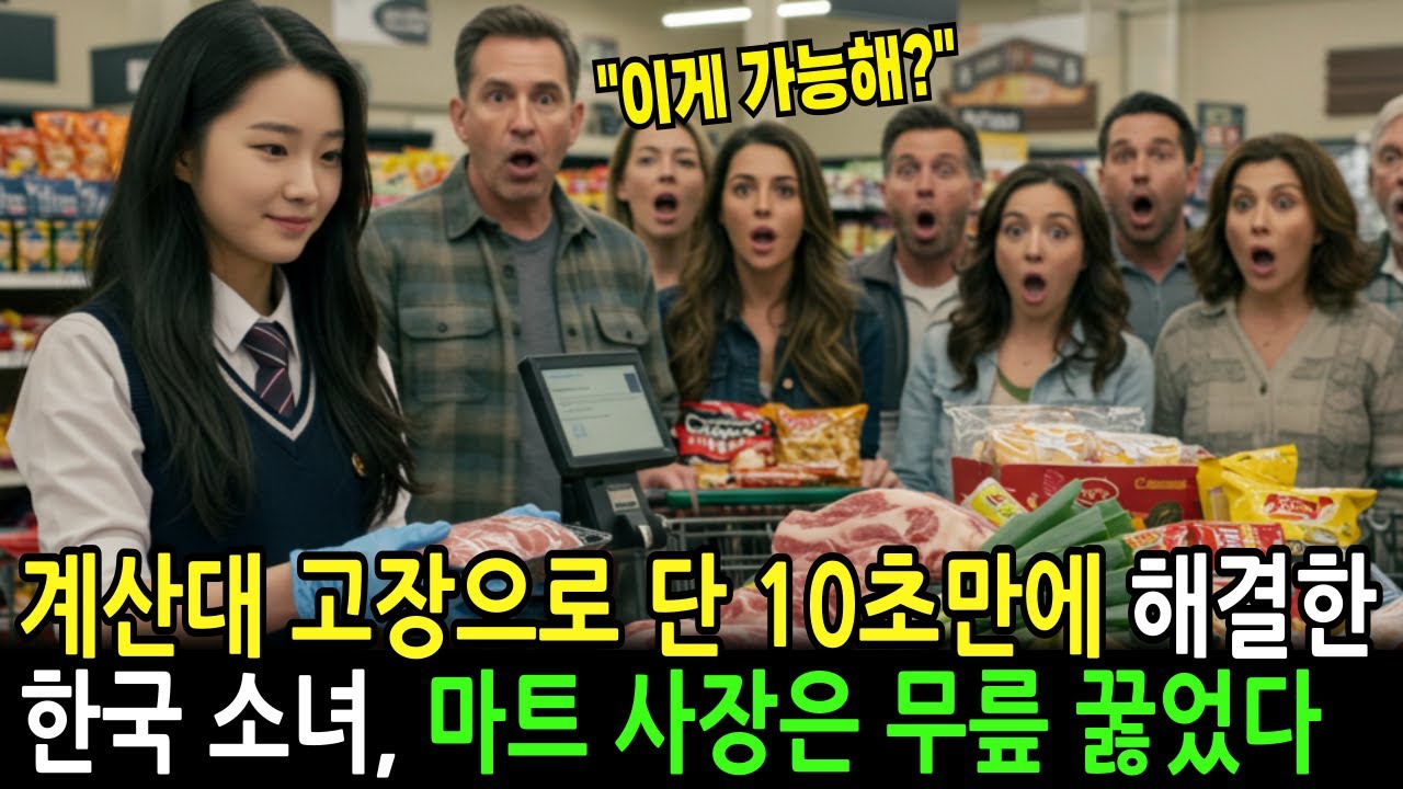 한국 소녀를 개무시했던 미국 마트 사장은 그녀가 수학 암산왕인줄 몰랐다 | 감동사연 | 오디오북