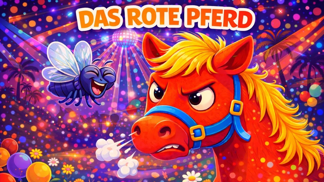 🐴🎉 Das rote Pferd - Fasching 2026 Dance Remix 🎉🐴 | Kinderlieder zum ...