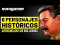 6 PERSONAJES HISTÓRICOS que se AVERGONZARÍAN de sus VIDEOJUEGOS