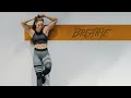 Breathe  female fitness motivation