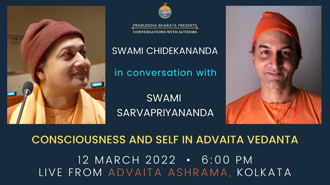 Conversations with Authors: Swami Sarvapriyananda on Consciousness and ...