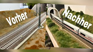 Wir reißen alles wieder ab! Ok nur ein klein wenig :D MODELLEISENBAHN Bauvideo