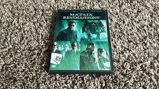 Opening To The Matrix Revolutions 2004 Dvd