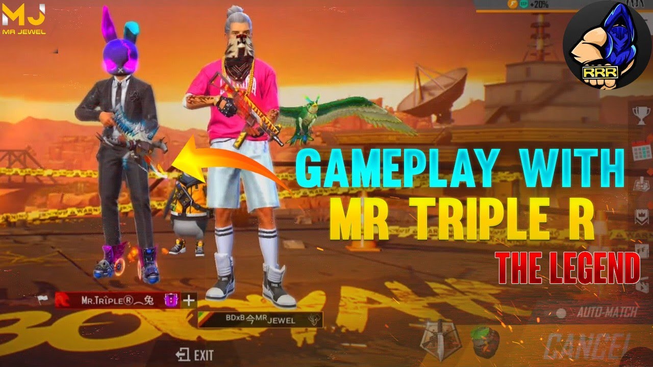 Live gameplay with mr triple r // rush rank gameplay // Live gameplay ...