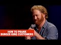 How to prank burger king customers  jon reep