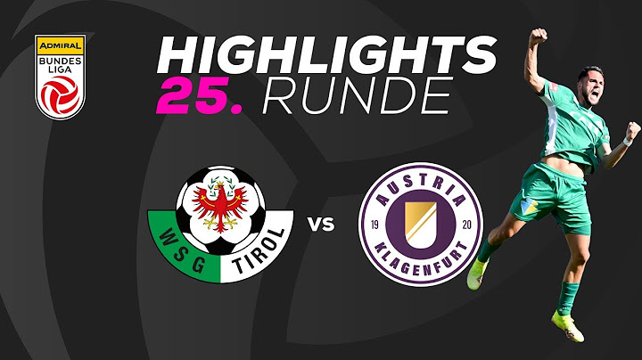 WSG Tirol - SK Austria Klagenfurt 25. Runde ADMIRAL Bundesliga 2024/25