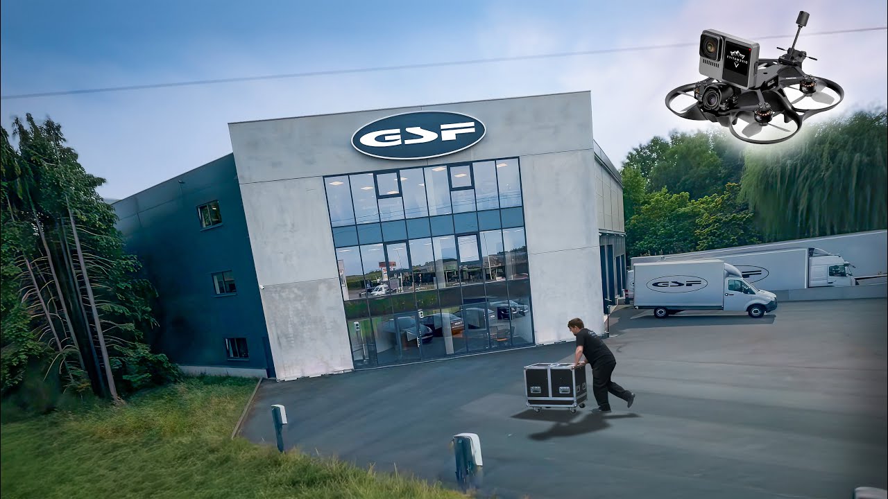 GSF Events - FPV Drone Tour - Inside Their Logistics & Event Production Hub
