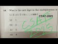 CSAT PYQ Daily Pratice | #csat #csatmaths #upscaspirants #upsc #upscmotvation #ias