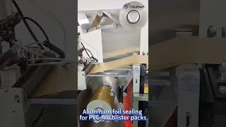 Tablet &amp; Capsule Blister Packing Machine | PVC-Alu Blister Packaging Solution