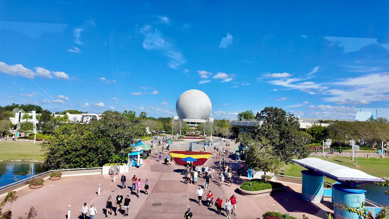 EPCOT Monorail Full POV Experience 2025 | Walt Disney World