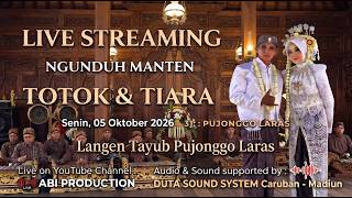 Download lagu Live Streaming Ngunduh Manten Totok & Tiara. Dimeriahkan  kesenian  Langen Tayub Pujonggo Laras.
