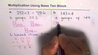 06 Multiplication Tens Hundred Base Ten Grade 4