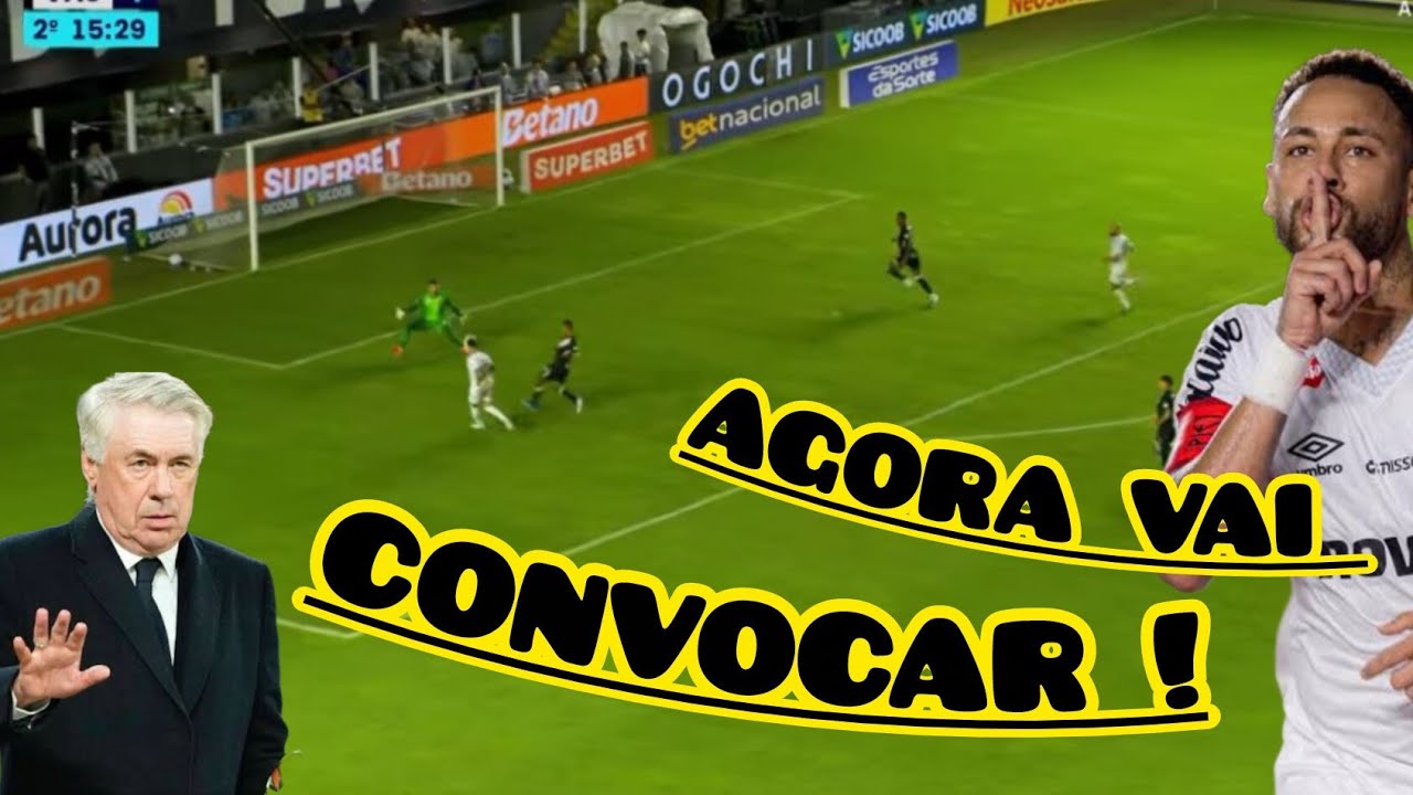 Cabe mais ! Neymar marca o segundo dele contra o Vasco 