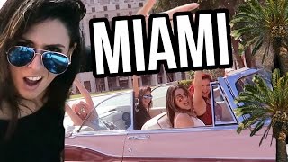 OUR VINTAGE CONVERTIBLE IN MIAMI! (Lunchy Break)